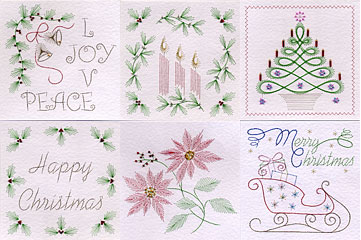 Christmas Prick And Stitch Patterns