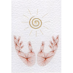 Healing Hands Pattern At Stitching Cards