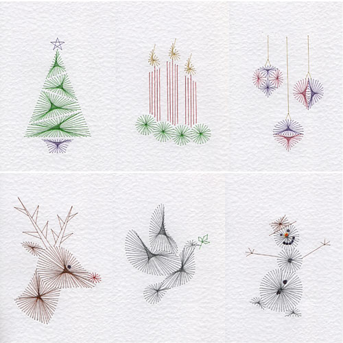 Quick Christmas Patterns At Stitching Cards